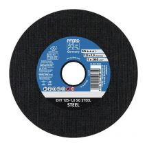 Disco da taglio sg steel D125x1,6 mm diritto acciaio foratura 22,23 mm Pferd per 25)