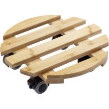 WU0825330 Pflanzenroller Bambus Traglast (max.): 60 kg 74 mm Anzahl Lenkrollen 4 - Metafranc