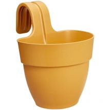 Vibia campana easy Pflanzgefäß s Honiggelb zum Einhängen - Kunststoff - Elho