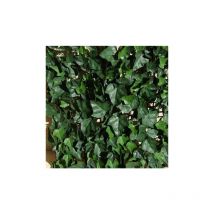 Pflanzliche Wand Jet7garden 12 Platten künstliches Laub Efeu - 3m2 - Grün