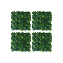Quadratische Clip-on-Platten Jet7garden Bostoner Efeu - 4 Platten - 50x50cm