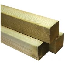 Pfosten Aus Nordischem Kiefernholz, Autoklaviert, Klasse 4 - 9x9x180cm