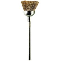 Spazzola in Ottone Tazza 12MM – PG MINI – Pulizia e Lucidatura Legno e Metalli Teneri – Gambo Ø 2,35 mm