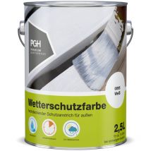 Premium peinture de protection contre les intempéries pour abris jardin - Poids cov : 0,115 - PGH