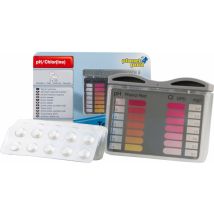 pH / Chlor-Testbesteck – 20 Tabletten DPD1 & 20 Tabletten Phenolrot – Messbehälter für Poolwasseranalyse