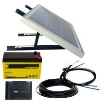 Kit solaire Phaesun Energy Generation Kit Solar Rise Nine 1.0 600299 10 Wp avec accu, avec câble de raccordement, avec régulateur de charge W385051