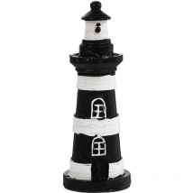 Feiyue - Phare en résine 1 pièce Phare en résine Phare nautique Ornement de table Décoration de fête