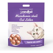 PHI VILLA Litière agglomérante 100% naturelle en tofu fin adaptée aux pattes des chats sensibles 2.72 KG jetable dans les toilettes Sans odeur et