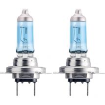 Philips 12972WVUSM Ampoule halogène WhiteVision, WhiteVision effet xénon H7 55 W 12 V