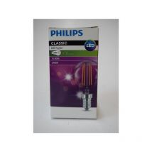 Ampoule led 4.3W ronde P45 clair chaud 2700K 470lm culot E14 230V non-dimmable CorePro Filament