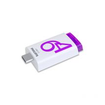 Click Edition Port usb-c Lecteur Flash usb 3.2 Gen 1 64 Go pour pc, Ordinateur Portable, Smartphone, Tablette avec Port usb-c, Vitesse de Lecture