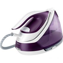 Philips - PerfectCare Compact Plus GC7933/30 Centrale vapeur 2400 w lilas, blanc - lilas, blanc