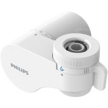 Philips - On Tap - Tête filtrante X-Guard Ultra pour mitigeur de cuisine, blanche + 3 pièces de cartouches filtrantes gratuites