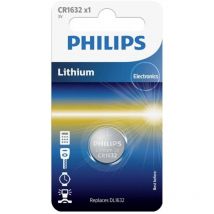 Pile bouton cr 1632 3 v 1 pc(s) lithium Minicells - Philips