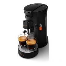 Philips - Cafetière à dosettes 1bar 1450w noir intense csa240.61