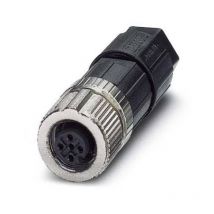 1424652 Connettore non confezionato per sensore o attuatore M12 Presa dritta Numero di poli: 5 1 pz. - Phoenix Contact