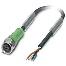 Phoenix Contact 1515183 SAC-4P-10.0-PUR/M12FS VA - Cable for sensors/actuators