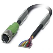 1554872 Connettore confezionato per sensore o attuatore M12 Presa dritta 5.00 m Numero di poli: 12 1 pz - Phoenix Contact