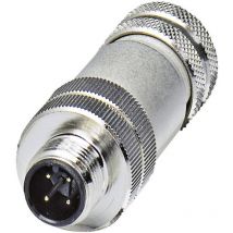 Phoenix Contact - 1511857 Sensor-/Aktor-Steckverbinder, unkonfektioniert M12 Stecker, gerade Polzahl