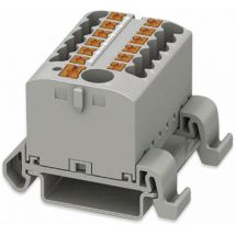 Phoenix Contact Verteilerblock, 3273220, Ptfix 6/12x2,5-ns35a Gy
