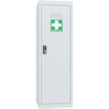 Phoenix MC Series MC1244GGE Size 4 Cube Locker in Light Grey with Electronic Lock