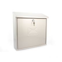 Phoenix - Post Box Contemporary Stainless Steel - Grey