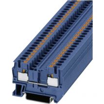 Contact 3211760 Durchgangsklemme 6.2 mm Schnellanschluss Blau 1 St. - Phoenix