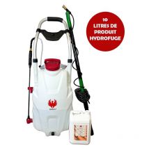 Phoenix - Pulvérisateur Électrique Pro Sprayer iii 35L – Pulvérisateur Électrique Toiture Longue Portée 10m - 2 Batteries + Perche Télescopique 5,4