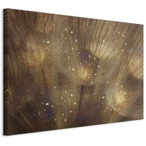 Gemälde – Goldene Löwenzahnblüten (1 Stück) Breit