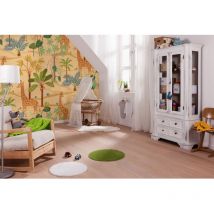 Poster géant intissé Equipe de Girafe - 400 x 248 cm