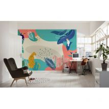 Poster XXL rendez-vous dans la jungle l400 x h280 cm