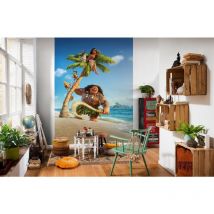 Poster géant intissé Vaiana et Maui - 184 x 248 cm