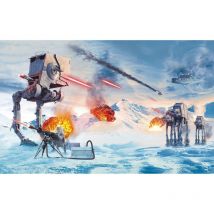 Photo murale intissé impression numérique Star Wars Hoth Showdown