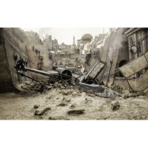 Papier Peint intissé panoramique X-Wing chasseur stellaire écrasé - Star Wars 400X250CM