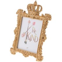 Photo rectangulaire en résine de style européen de luxe (7 pouces)