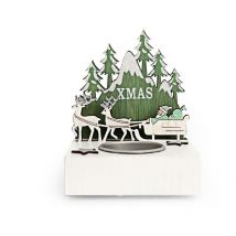 Photophore de Noël Forest Tradi - 1 Bougie