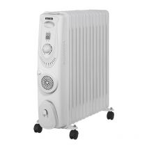 Chauffage à huile Noveen OH1301 2500 watts + ventilateur turbo 400 watts