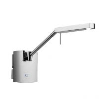 Diyas - Inspired Mantra - Phuket - Wall Lamp 1 Light 7W led 3000K, 600lm, Polished Chrome
