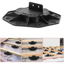 Einfeben - swanew Soporte universal ajustable en altura para tablones de terraza. wpc. bpc. baldosas. bases de terraza 18-30 mm 10 piezas