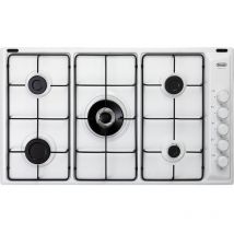 Delonghi - De Longhi flb 59 dd Linea Family Piano cottura a Gas 5 Zone 1 ultrarapido Tripla Corona 90 cm Bianco