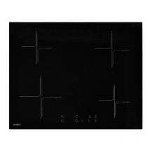 Samet - Piano cottura 60 cm induzione con 4 zone colore nero Etna60 f