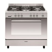 Piano cottura a gas 109l 5 fuochi inox - ge960cmix2 - glem