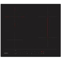 Piano cottura in vetroceramica 59cm 4 fuochi 6500w nero - rh64dbcp/2 Rosieres