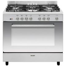 piano de cocina 104l 5 quemadores de acero inoxidable - ge960cvix2 - glem -