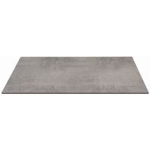 Fashion Commerce - Konte.design Piano Per Tavolo Spargi Quadrato Effetto Cemento 80x80 Cm