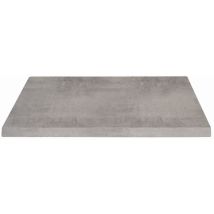Fashion Commerce - Konte.design Piano Per Tavolo Spargi Quadrato Effetto Cemento 60x60 Cm Sp. 18 Mm