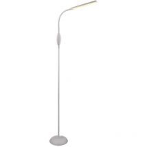 Lampada da terra a led bianca Lampada da terra con interruttore a sfioramento, braccio flessibile, colori della luce regolabili, 5W 700lm bianco