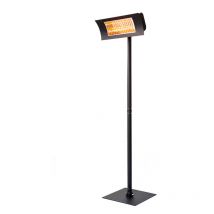 Piantana nera per riscaldatore ad inrfrarossi oasi