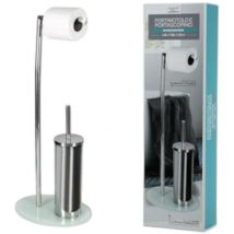 Piantana portarotolo e portascopino