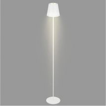 lampada da terra led ricaricabile e regolabile in altezza bianca, 400 lumen